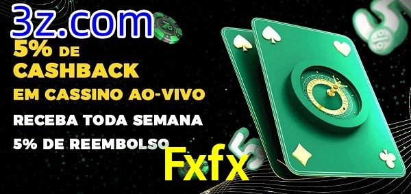 Promoções do cassino ao Vivo Fxfx
